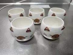 猫ちゃん型カップ③ (シャム猫) 5個セットのサムネイル