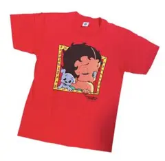 極希少】ユニバーサルスタジオ 90s USA製「ベティちゃん&パジー」T 