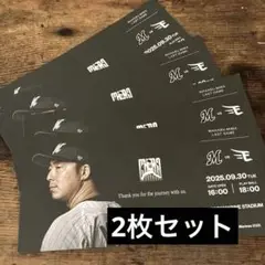 MANABU MIMA LAST GAME 記念チケット風カード