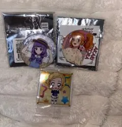 大空あかり氷上スミレ新条ひなきイオン限定 アイカツ 瀬名翼缶バッジ 2