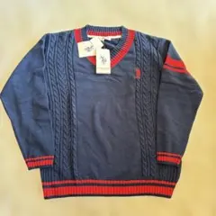 タグ付き未使用品 U.S.POLO ASSN. ニット セーター ネイビー