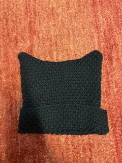 黒 猫耳 ニット帽のサムネイル