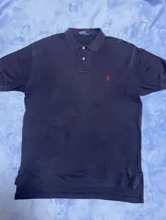 Polo by Ralph Lauren ネイビー コットンポロシャツ M