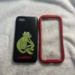 マペッツ カーミット iface 赤　iPhone 7/8 ケース