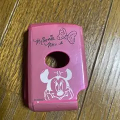 ミニーマウス キーホルダーケース ピンク