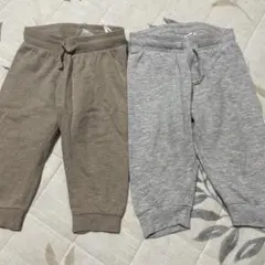 H&M ベビー　ボトムス　74cm 80cm 2枚セット