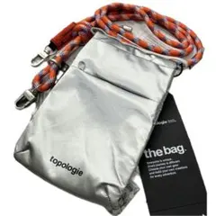 topologie トポロジー フォンサコッシュ ショルダーバッグ シルバー