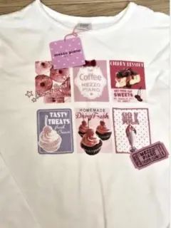 ⭐︎メゾピアノ カップケーキ 長袖シャツ リボンタグ付き新品