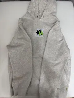 HUF 20周年記念パーカー グレー　HUF パズルデザイン パーカーＬサイズ