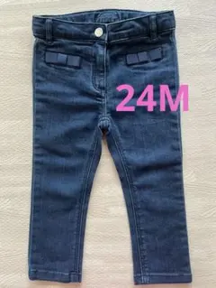 【大幅値下げ】Jacadi ダークブルー デニムパンツ 24M