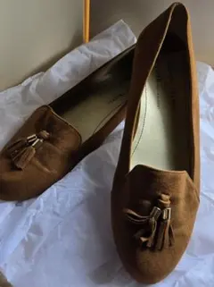 Oriental Traffic x earth ブラウンパンプス