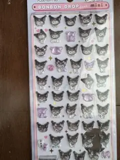 サンリオ ボンボンドロップシールミニ　外装折れあり