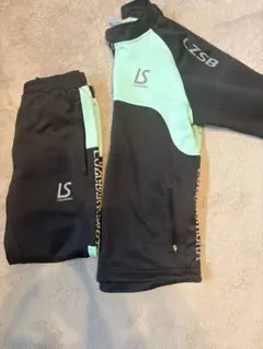 LUZ e SOMBRA ジャージ 160 黒/ミント