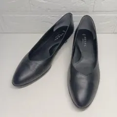​【極美品】REGAL platinum thin パンプス 24cm ブラックのサムネイル