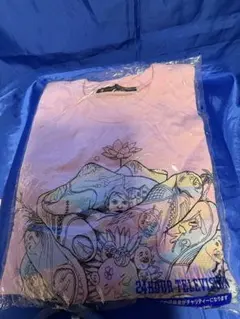 嵐大野君デザイン24時間テレビ イラスト入りピンクTシャツ　SS ホワイトと2着