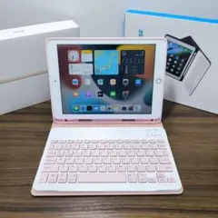 美品) iPad 9.7 第6世代 WiFi 128GB キーボード付き - メルカリ