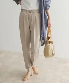 【美品】ストレッチテーパードイージーパンツ URBAN RESEARCH XS