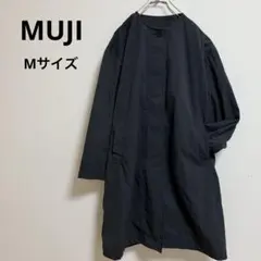 新品タグ有り／無印良品／大きいサイズL／ダークグレー／撥水スタンドカラーコート 新品タグ有り／無印良品／大きいサイズL／ダークグレー／撥水