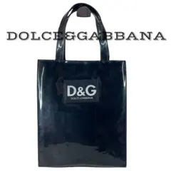 【正規品】 DOLCE&GABBANA ドルガバ エナメルトートバッグ D&Gのサムネイル