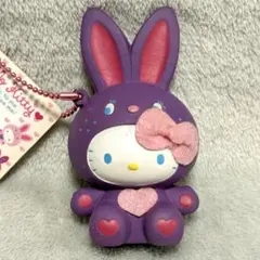 サンリオ ハローキティ カラフルバニー やわらかマスコット スクイーズ レトロ