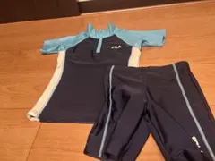 美品　FILA 水着 ネイビー/ライトブルー