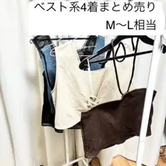 チューブトップビスチェ・ショートジレ・前結びニットベスト・シースルータンクトップ