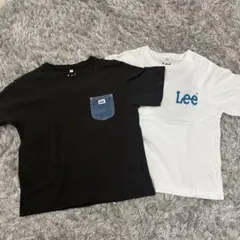 Lee Tシャツ サイズ130 デニムポケット付き2枚セット