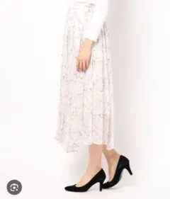SNIDEL　花柄プリーツスカートのサムネイル