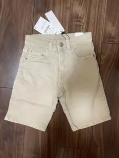 【新品未使用タグ付き】ZARA キッズハーフパンツ 128センチ