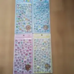ボンボンドロップシールminim しずくちゃん[正規品]4種