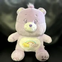 ケアベア ミルキーカラーお座りBIGぬいぐるみ　パープル