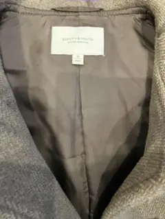 BEAUTY & YOUTH ブラウン ダッフルコート S