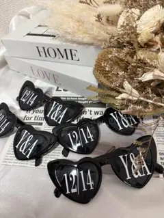 サングラスステッカー ウェルカムミラー ステッカー ウェルカムスペース 結婚式