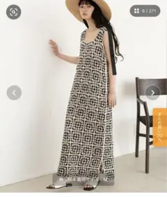 Bob ノースリーブニットワンピース