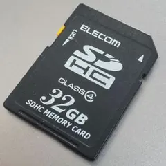 ELECOM SDHC 32GB CLASS 4 メモリーカード