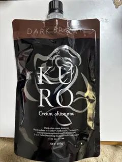 KURO Cream Shampoo Natural Black 400g - メルカリ