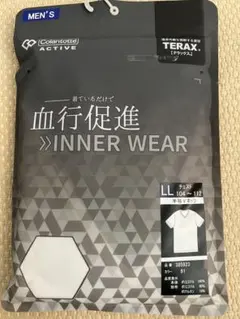 新品未使用　インナーウェア　半袖Vネック　メンズLL