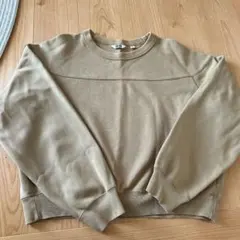 UNIQLO ベージュ M トレーナー