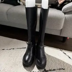 山*様 JEANASIS ロングブーツ　ブラック