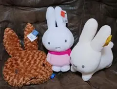 ミッフィー　ぬいぐるみ　まとめ売り　3点セット