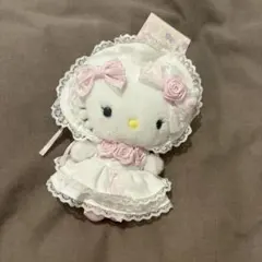 ホワイトフリル デザインシリーズ サンリオ キティ ハローキティ マスコット