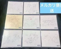 忍たま乱太郎 原画展 ミニ色紙コレクション 8枚 コンプリートセット まとめ