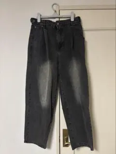 9090 NINETYNINETY デニムパンツ ブラック