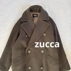 タグ付き未使用 ZUCCA ズッカ リバーシブル コート ベージュ 赤 M ZUCCa - ZUCCa ズッカ コート（その他） M オレンジ 【古着】【中古