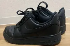 NIKE AIR FORCE 1 ブラック スニーカー 24.5cm