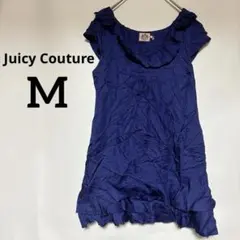 1点のみ✨ Juicy Couture 【M】 ネイビー ミニワンピ チュニックのサムネイル
