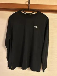 ノースフェイス　ロンT 刺繍ロゴ　レディースM