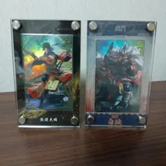 英傑大戦 アクリルカードスタンド セガ数量限定 2種 - メルカリ