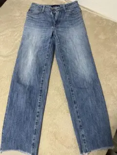 AZUL by moussy デニムパンツ XS ライトブルー ワイドストレート