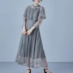 【美品】Dorry Doll ケープセットメッシュドレス オケージョンのサムネイル